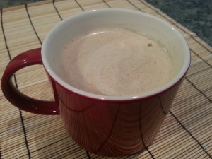 Coffe with nut milk